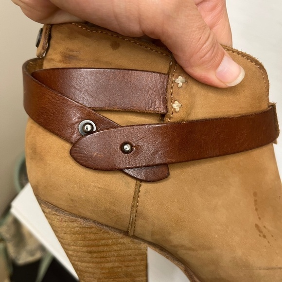 Rag and Bone Harrow Ankle Booties sz 37.5 US 7 - Picture 12 of 14